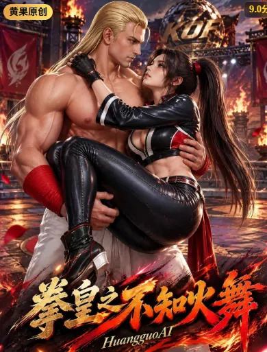 格斗同人作品拳皇之不知火舞的竖版封面